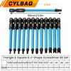 CYLBAQ 89mm Square Triangle Head and U Shaped Screwdriver Bit