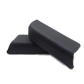 G-PLUS Black 2PCS Front Door Armrest Leather Cover Center Console, Compatible with Honda Pilot 2009 2010 2011 2012 2013 2014 2015, Door Panels Armrest Cover Skin Left & Right