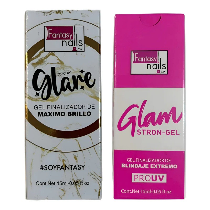 Fantasy Nails Top Coat Gel 16 Ml - Sin Vencimiento