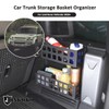 JONKOKO Car Trunk Storage Basket Organizer Side Cargo Rack Modular