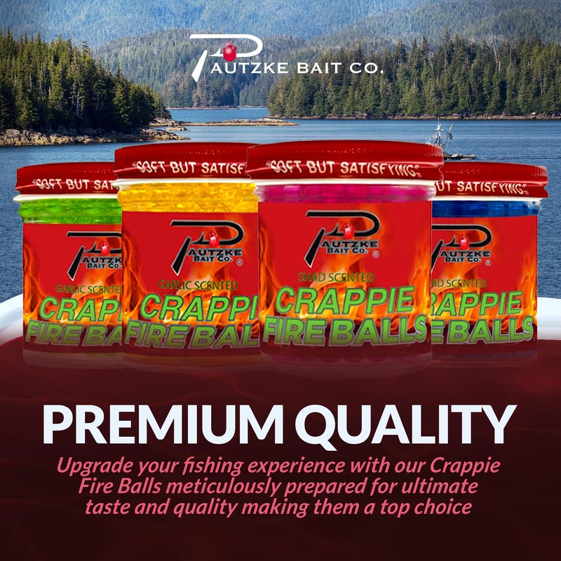 PCR-FBLS-BLU-1.35OZ New Crappie Fire Balls, Blue, 1.35 oz