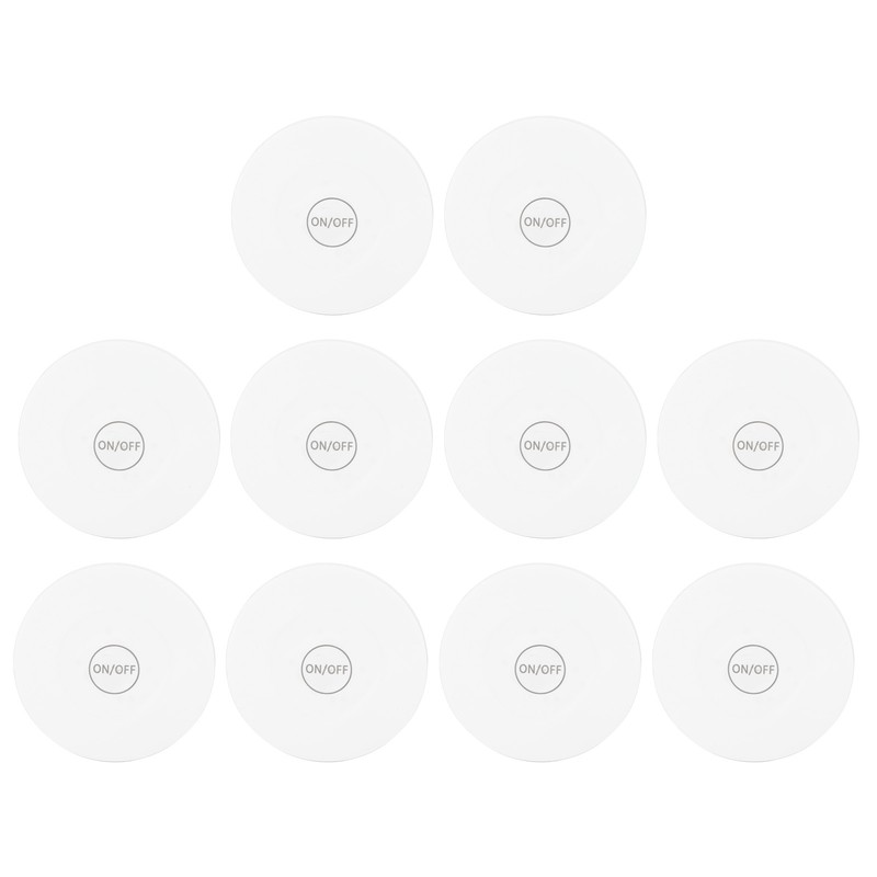 10Pcs LED Bottle Coaster LED Light Up Coaster Sticker Lights