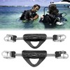 2PCS Diving Fin Spring Strap 316 Stainless Steel Dual Use