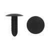 40pcs Plastic Rivets Bumper Mudguard Fixing Holder Clip Black 5x5mm
