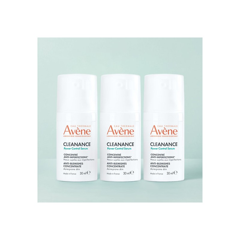 Avène Cleanance Power Control Serum 30ml x 3 / 아벤느