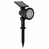 9-LED RGB Solar Spot Lights for Outdoor Landscaping – IP65