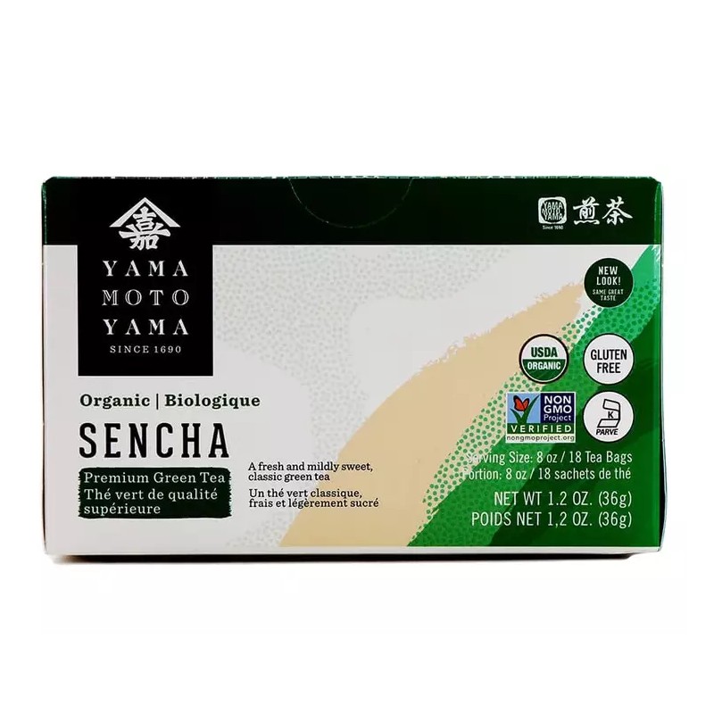 Yamamotoyama Japanese Yamamotoyama Organic SENCHA Premium Green Tea (18 Tea