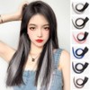 Secret two-tone hair bridge twinkle hair extension hair piece ballet (KYR-WBAB9E2) 4 colors mixed / 시크릿 투톤 헤어 브릿지 트윙클 붙임 머리 피스 발레 (KYR-WBAB9E2) 4색혼합