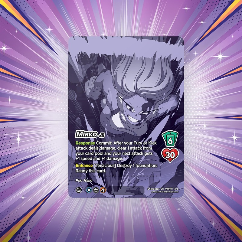 Universus My Hero Academia: Girl Power Booster - 11 Card