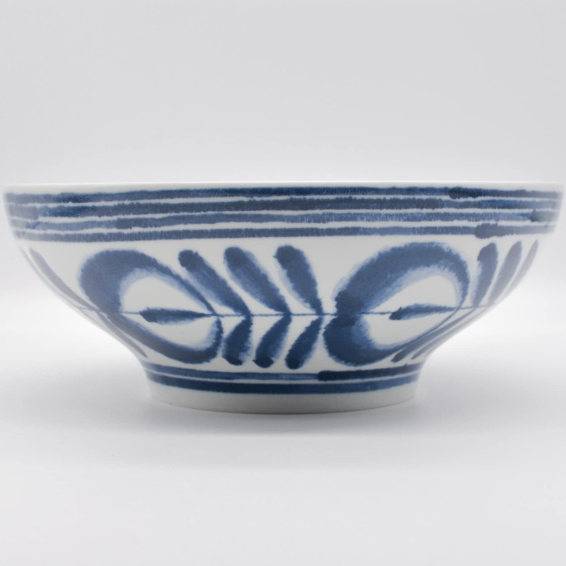 Hasami ware Modern Blue Bowl (L) 73511