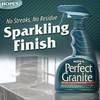 HOPE'S Perfect Granite & Marble Countertop Cleaner with Microfiber Cloth,