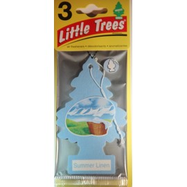 Air Freshener Summer Linen Little Trees 3-Pack