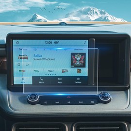 WEIPIN For 2022~2024 Maverick (XL/XLT/Lariat SYNC) Screen Protector 8 Inch Glossy Tempered Glass Touchscreen *1 Accessories 9H Hardness Glass - No More Scratch&Fingerprint