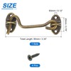 sourcing map 3" Hook and Eye Latch, Barn Door Lock