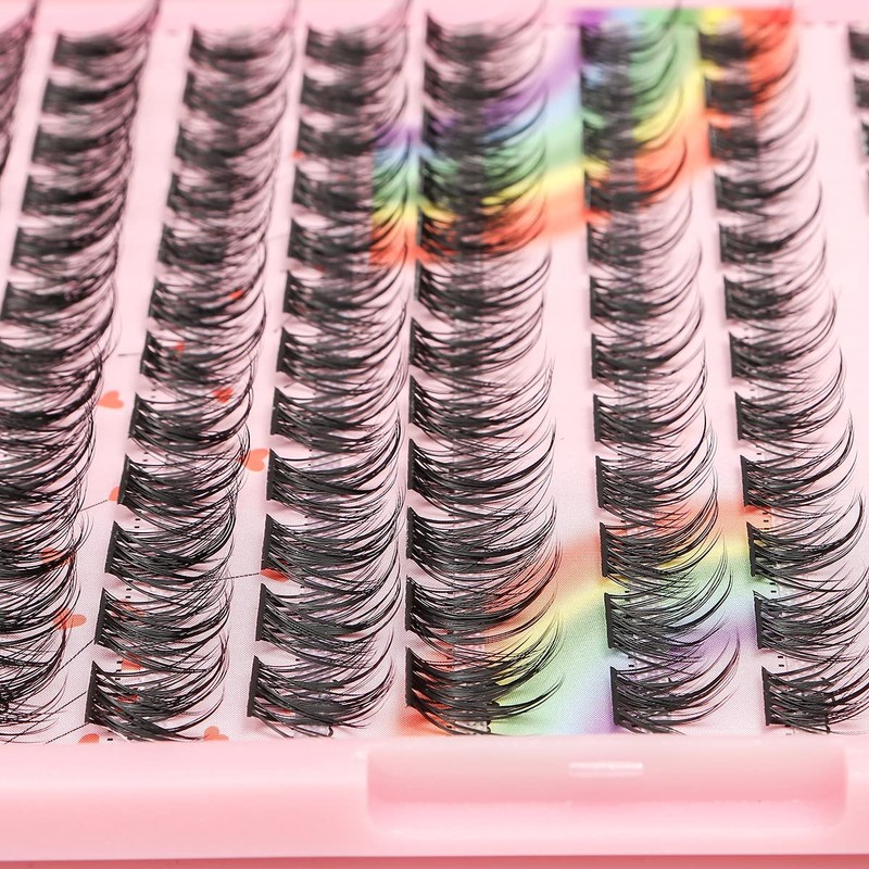 Bodermincer NEW 120 Cluster 10-12-14-16mm Mixed Professional Makeup Individual EyeLashes