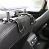 HEYNER 4x Headrest Hooks Storage Multifunction Seat Back Hangers for