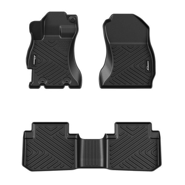 COZONY Floor Mats for Subaru Forester 2009-2013, TPE All Weather