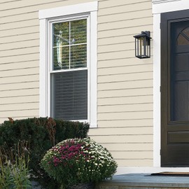 Glidden Exterior Paint + Primer: Greige/Intuitive, One Coat, Satin, 1-Gallon