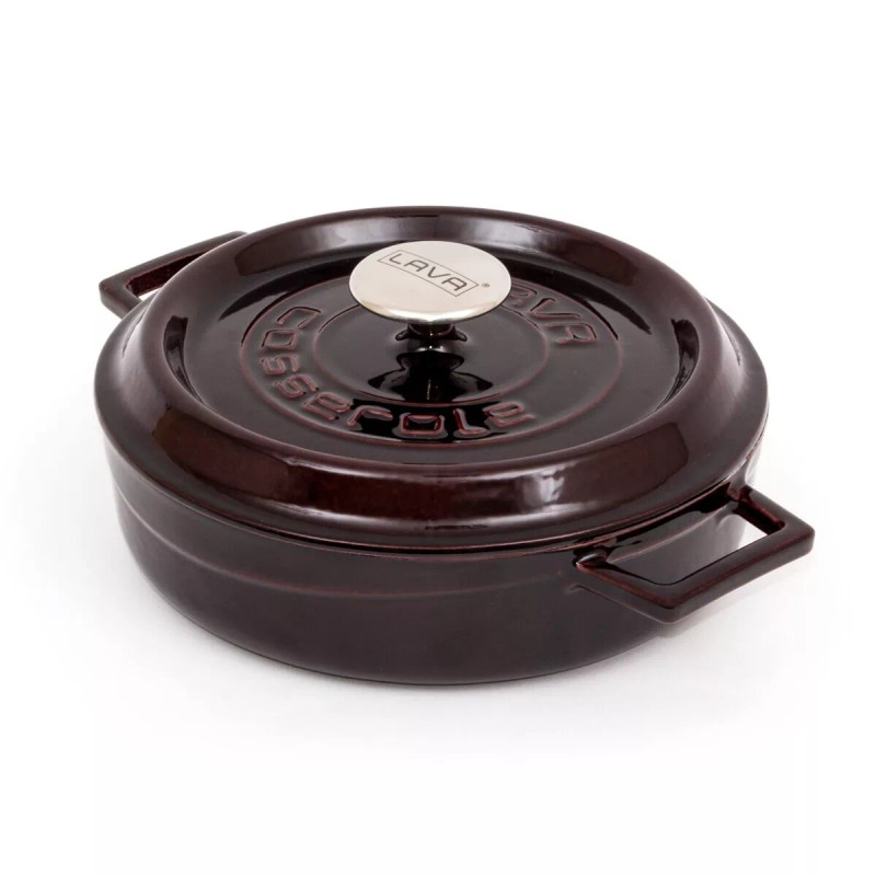 LAVA Premium Multipurpose Round Cast Iron Dutch Oven 24 cm