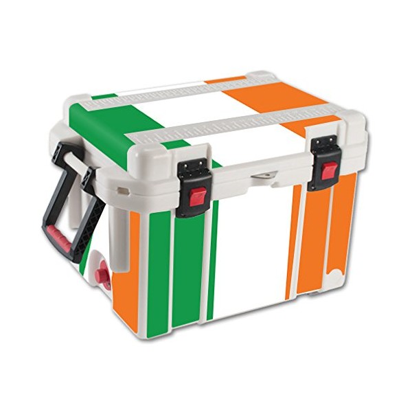 MightySkins Skin Compatible with Pelican 35 qt Cooler – Irish