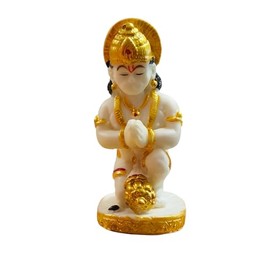 Hanuman Statue Lord Sculpture India Figurine Collection Idol Murti Pooja Escultura para decoración del tablero de instrumentos de coche