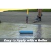 MasonryDefender Stamped Concrete Sealer - Clear, Water-Based, Satin Finish for