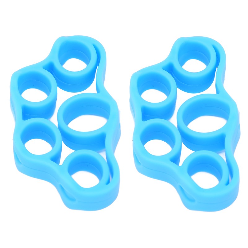 2pcs Silicone Finger Exerciser Improve Finger Dexterity High Flexibility Hand