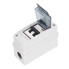 2P DC Mini Circuit Breaker IP65 Waterproof Pa66 Disconnect Switch