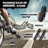 LOEVELOSI Bicycle Quick Release Extra Light Rear Wheel Axle, MTB,