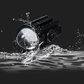 AIXXCUVQ -proof Modified Lights For Motorcycle Auxiliary Spotlights Durable Casing Provides Anchor-hold Protection, Yellow+white light, Type 2