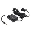 236in Wired Lavalier Microphone Clip On Lapel Condenser Mic for