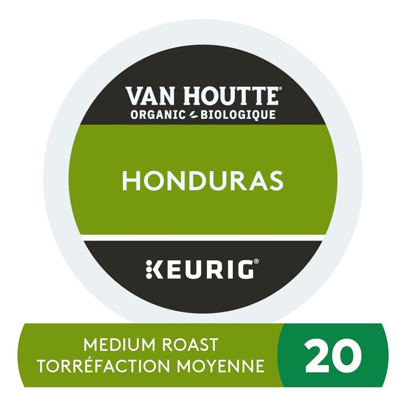 Van Houtte Honduras Organic Fairtrade K-Cup Coffee Pods, 20 Count