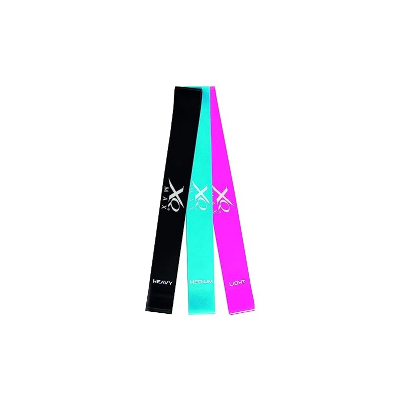 XQMAX Resistance Bands (3 Levels)
