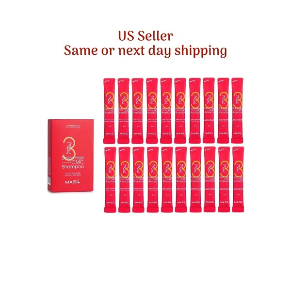 MASIL 3 Salon Hair CMC Shampoo Portable - 1pack (8ml