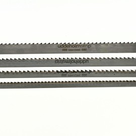 Band saw blades with hardened tooth tips, 1070-2500 mm, width 6 mm, for wood (2130 mm x 6 mm x 0.4 mm Teeth 4 mm)