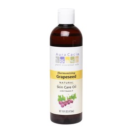Aura Cacia GrapeSeed Skin Care Oil 473mL