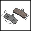 Hihaha 4 Pair Semi Metal Disc Bike Brake Pad W/Split