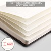 AHGXG Thick Journal Lined Notebook - 320 Numbered Pages Journal