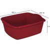 Sterlite 12 Quart Dishpan Basin, Multi-Purpose, 15 3/4" x 12
