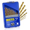 S&R Metal drill bit Set 1,5-6,5 mm, 135 °, 13