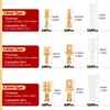 Hilitchi 720Pcs Gold Quick Splice Male and Female Wire Spade