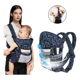 Portabebé Ergonómico Cangurera Para Bebé Mochila 0-48 Meses
