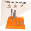 Operitacx 3pcs Portable Durable Drill Bit Organizer with Multifunction Milling