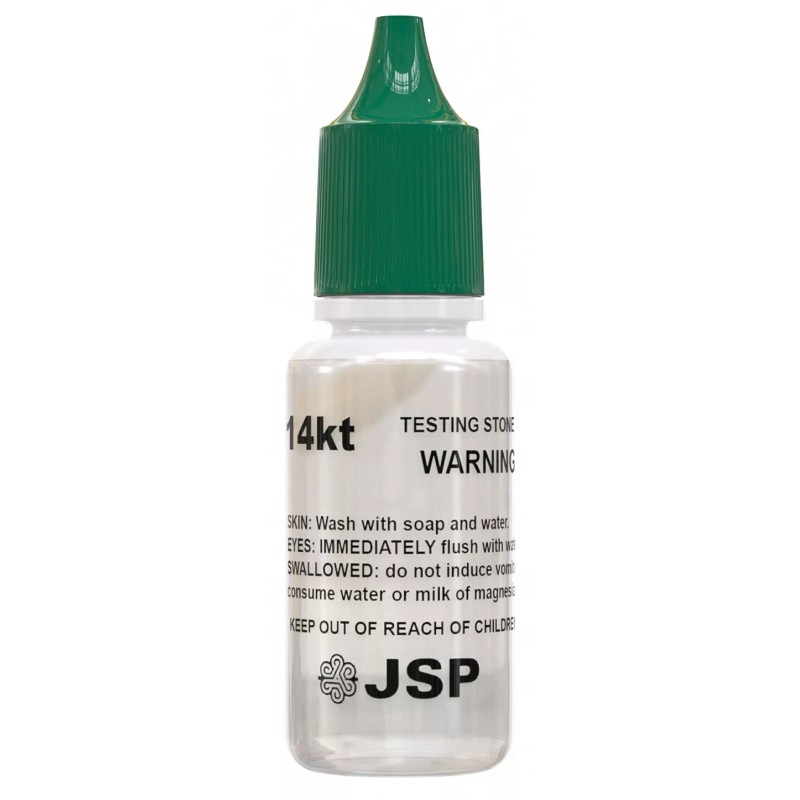 JSP Gold Testing Kit 10k 14k 18k Solution JSP Acid