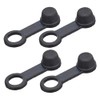 Bleeder Rubber Cap, Black, Set of 4 96476