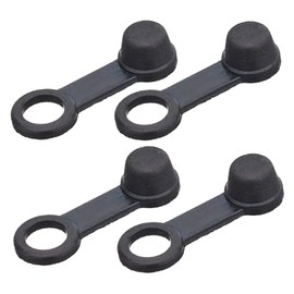 Bleeder Rubber Cap, Black, Set of 4 96476