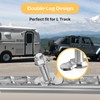 vandrabase 6 Pack L-Track Double Lug Threaded Stud Nut Fitting