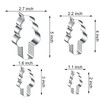 Soft Serve Ice Cream Cone Cookie Cutter Set in Assorted