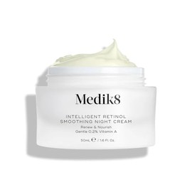 Medik8 Intelligent Retinol Smoothing Night Cream, 0.2% Vitamin A - 50ml