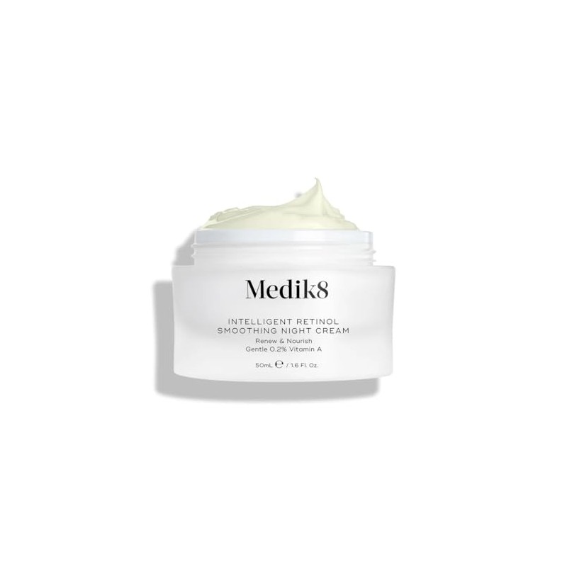 Medik8 Intelligent Retinol Smoothing Night Cream, 0.2% Vitamin A -